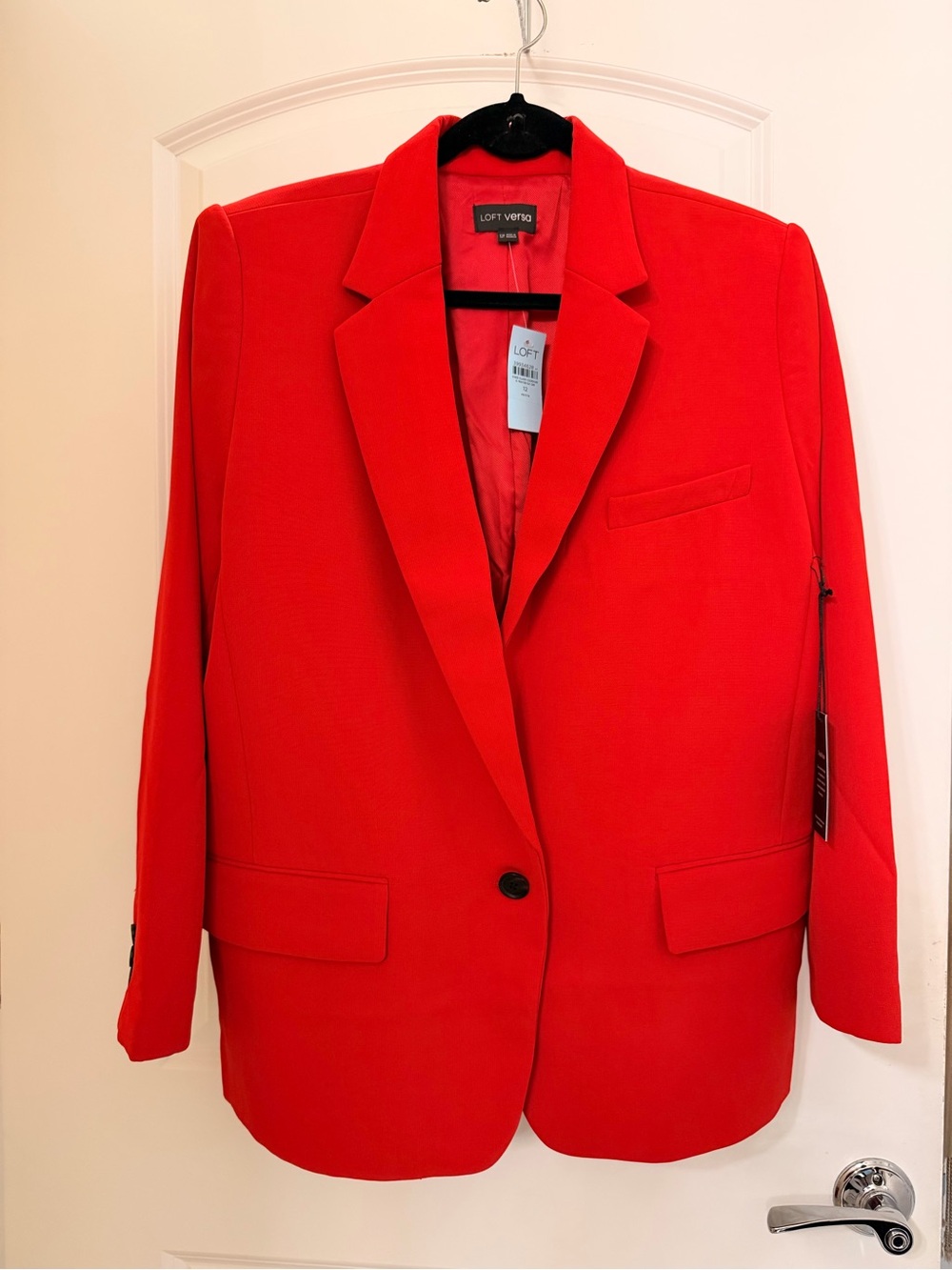 LOFT Versa Red Blazer 12P